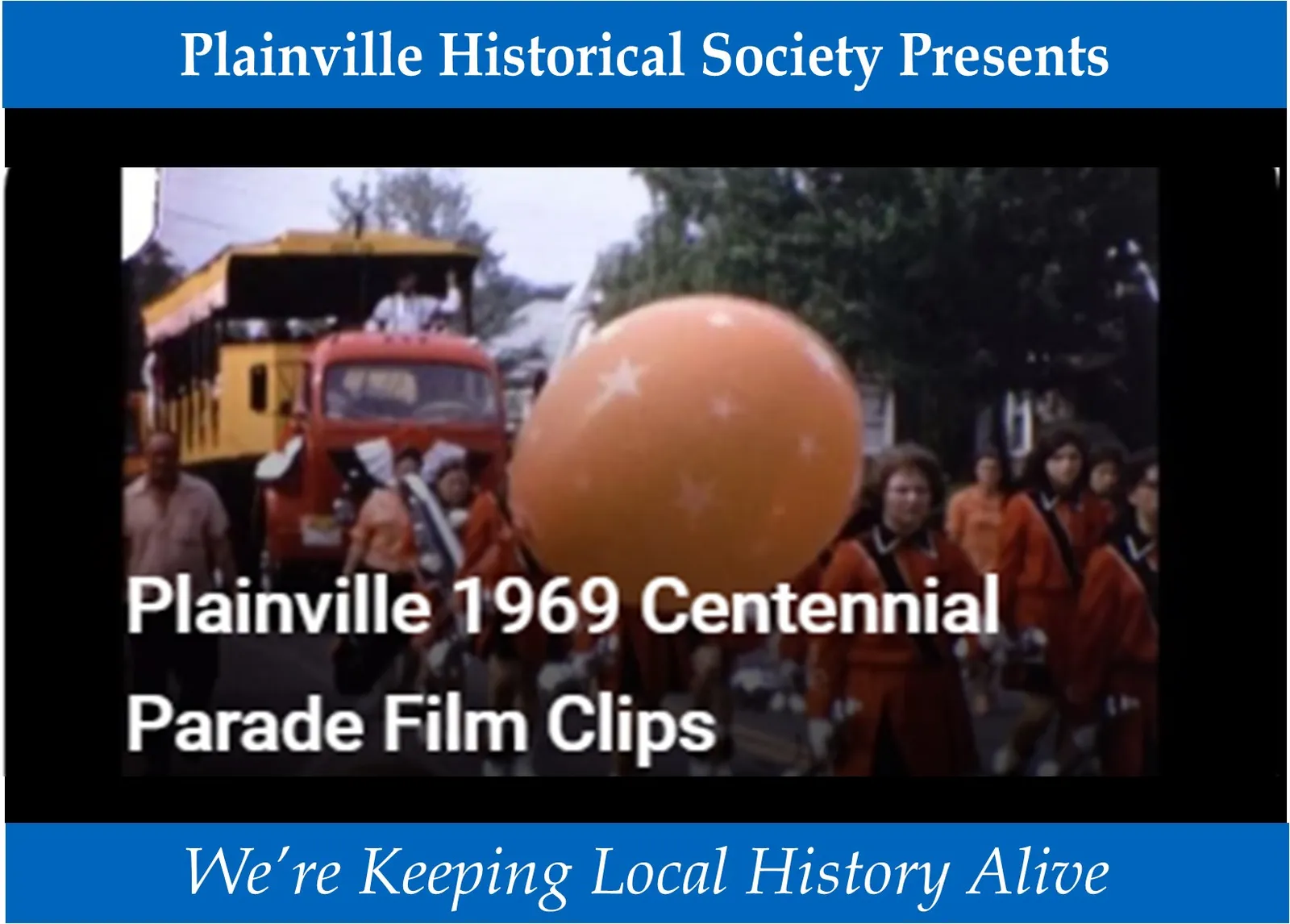 Plainville 1969 Centennial Parade Film Clips